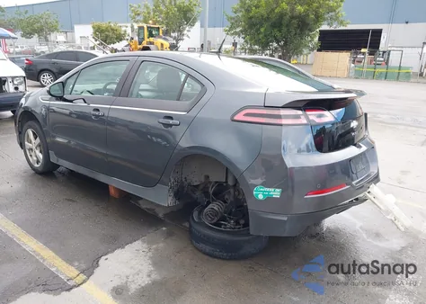 2012 Chevrolet Volt из США, поврежденный, VIN 1G1RH6E44CU122025